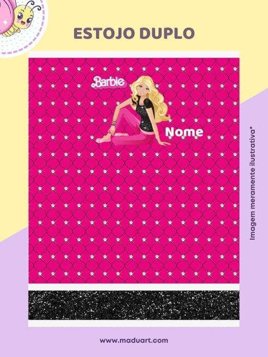 Recorte Sublimado - Barbie