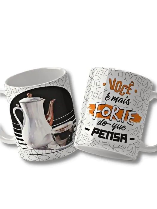 Caneca - Mais forte do que pensa